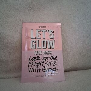 Victoria Secret Pink Let's Glow Face Mask